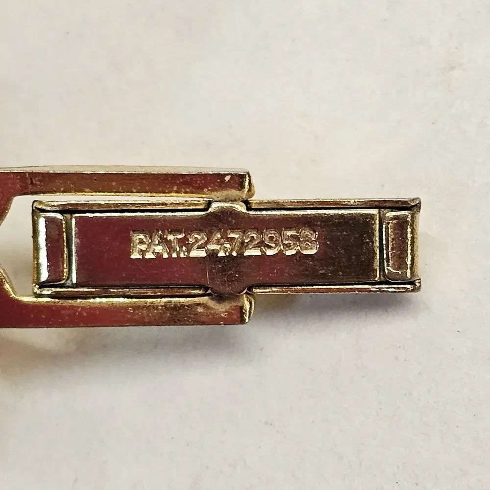 Vintage Clown Windsor Gold-Toned Cufflinks Men’s Formalwear Theater Lapel Pin